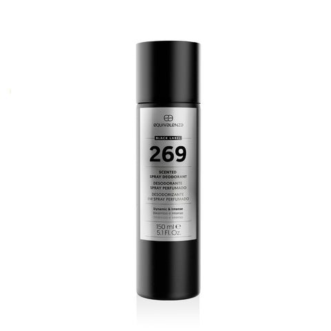 Desodorante espray perfumado Black Label 269