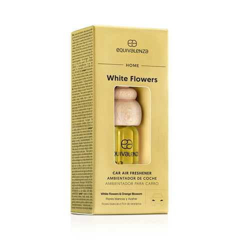 Ambientador de coche White Flowers (Flores Blancas y Azahar)