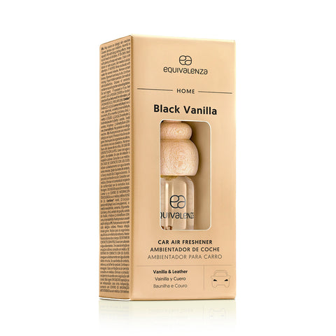 Ambientador de coche Black Vanilla (Vainilla y Cuero)