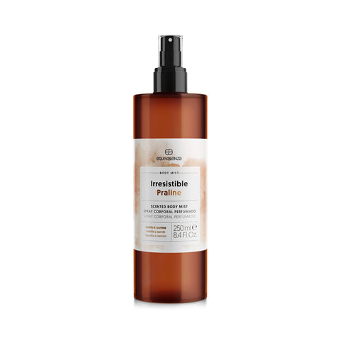 Body Mist Irresistible Praline (praliné, vainilla y jazmín) 250ml